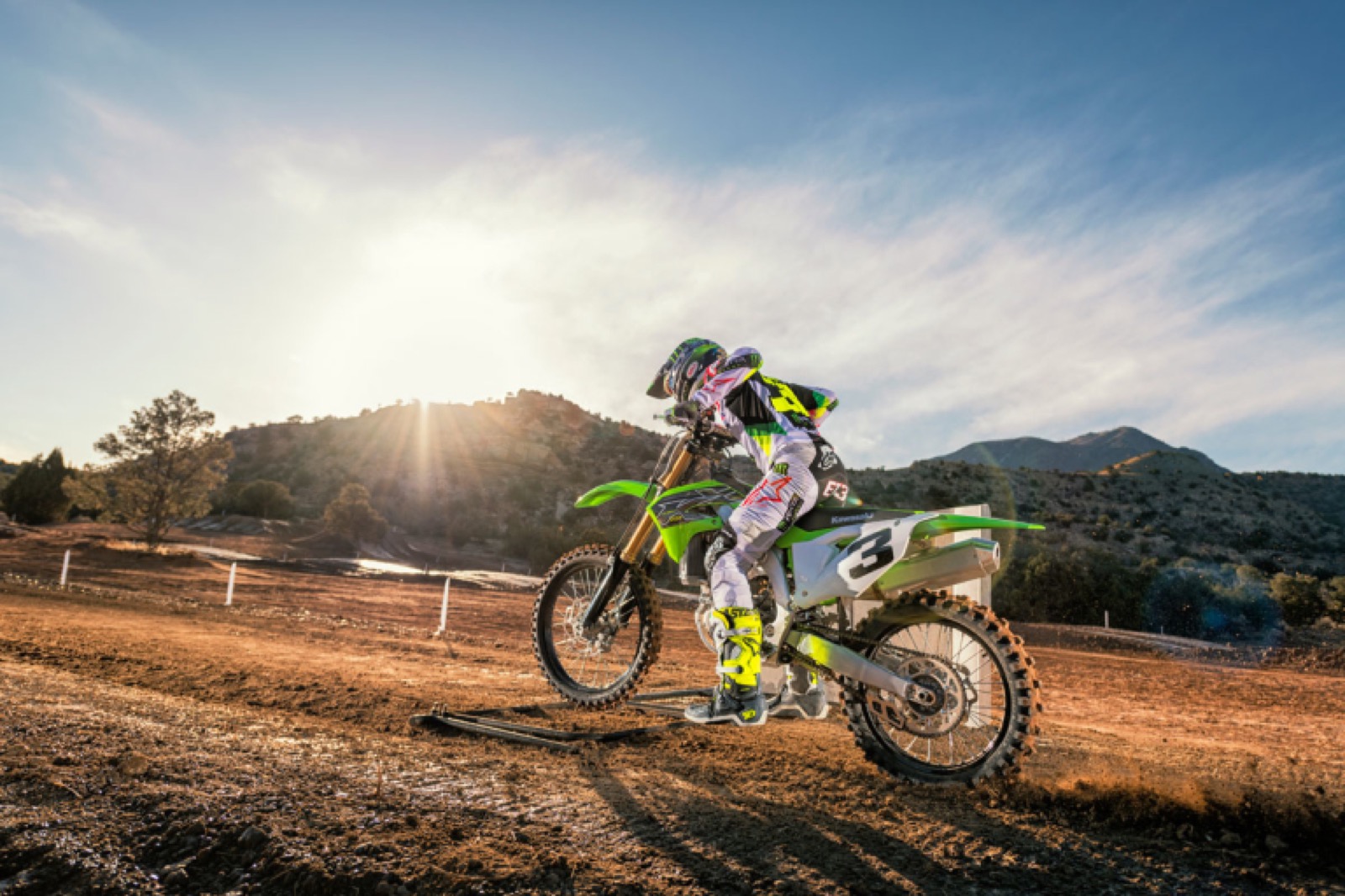 Kawasaki 19″ KX450 Commercial project